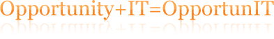 Opportunity+IT=OpportunIT